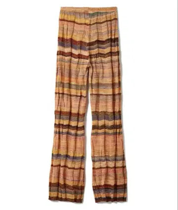 웨이브 보더 루즈 니트 팬츠