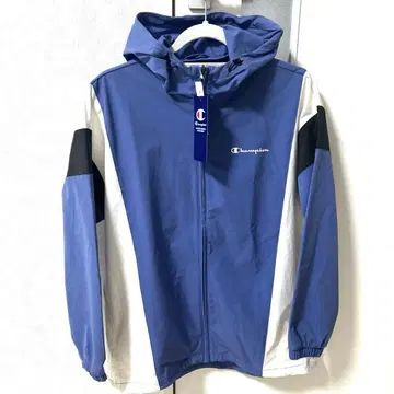 Champion 후드 부착 나일론 점퍼