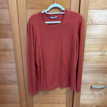 띠어리 럭스 오렌지 니트 긴팔