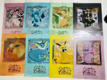 포켓몬 부스터즈 A4 클리어 파일 Eevee Collection 전 8종