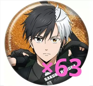 사쿠라 하루카 라메키라 캔뱃지 63개