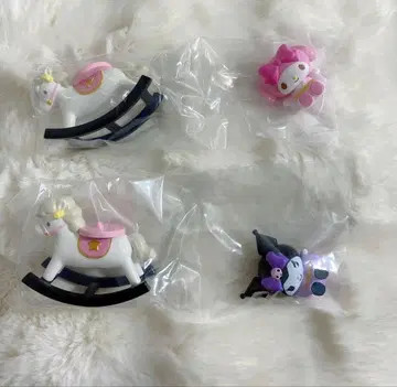 산리오 목마 마스코트 멜로쿠로