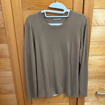 theory luxe 브라운 긴팔 니트 스웨터