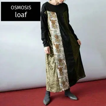 오즈모시스 loaf 절개 롱 원피스