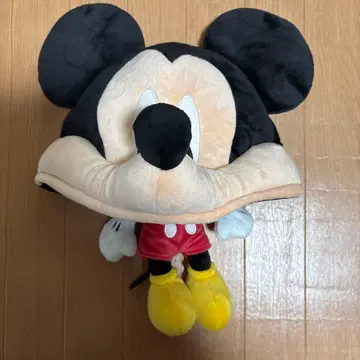 미키마우스 봉제 인형 모자 팬캡