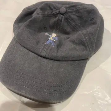 미사용 폴아웃 그레이 Vault Boy 캡