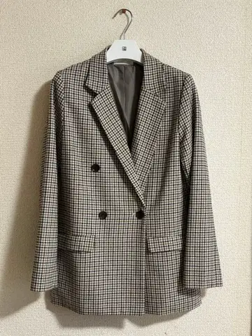 Chico 간 클럽 체크 자켓