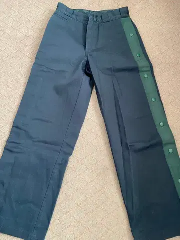 MYne Dickies 사이드 버튼 팬츠 네이비