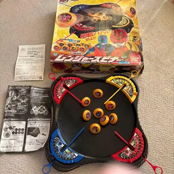 고버스터즈 레인저 스피너 배틀 게임