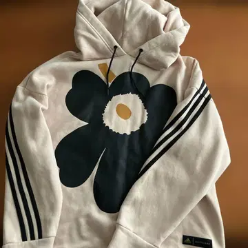 adidas 플라워 프린트 후드티 L