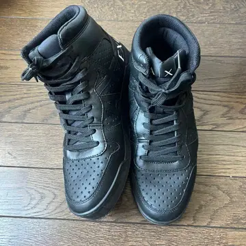 새상품급 아르마니 익스체인지 하이컷 스니커즈