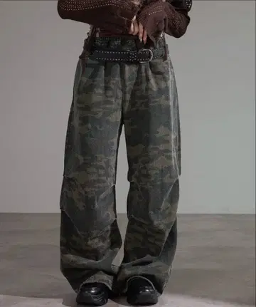 애니멀 프린트 팬츠