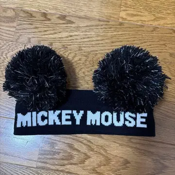 미키마우스 폼폼 포함 헤어밴드