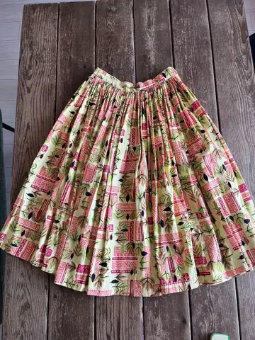 90s vintage Made in USA 플레어 스커트 S 사이즈