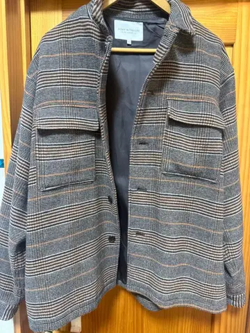 유나이티드 애로우즈 체크 무늬 자켓 XL