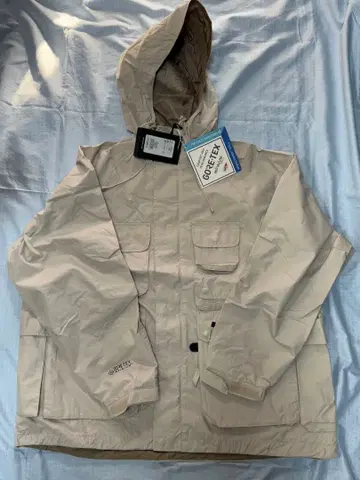 GORE-TEX 베이지 마운틴 후드티