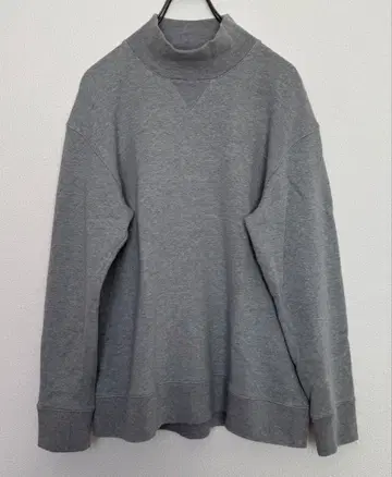 스틸 바이 핸드 모크넥 맨투맨 트레이닝복 그레이 48 일본제