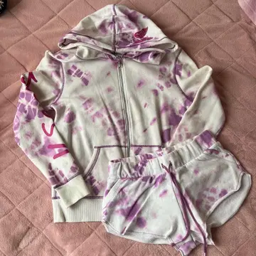 새상품급 초레어 빅토리아 시크릿 타이 다이 셋업 - S -