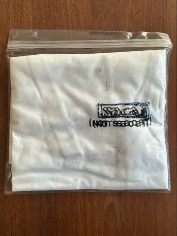 Sacai not sacai Fragment 사카이 프래그먼트 T셔츠