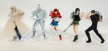 일하는 세포 아크릴 스탠드 5체 세트