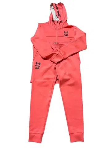 언더아머 후드 부착 자켓 팬츠 세트 XL 사이즈