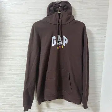 [M] Disney x GAP 콜라보 미키마우스 후드티 브라운