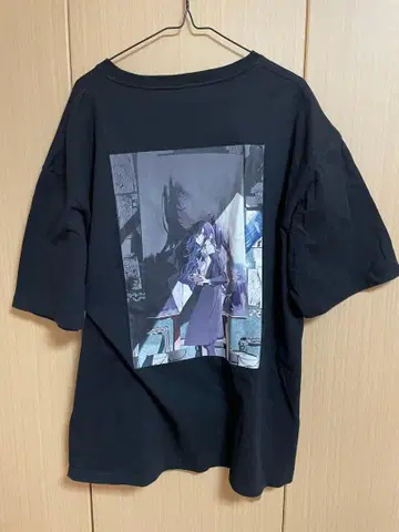 Ado 모나리자의 옆모습 T셔츠 XL 블랙