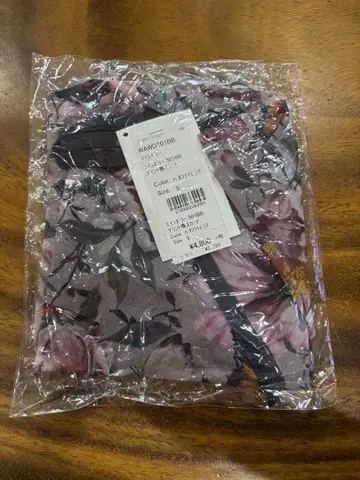 발레 꽃무늬 랩 스커트 S 사이즈 핑크 계열