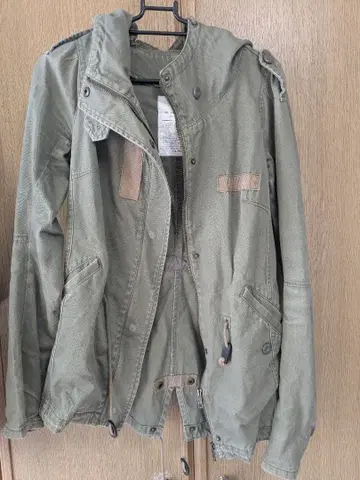 moussy 밀리터리 자켓 올리브 그린