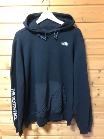 THE NORTH FACE 블랙 후드티