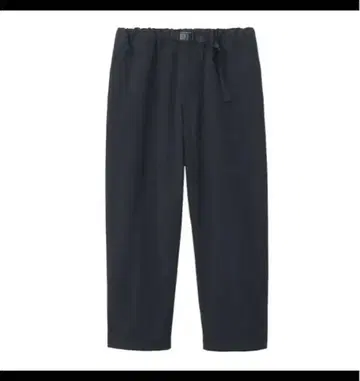 MUJI LABO 무지 라보 와이드 이지 크롭 팬츠 1 M 블랙