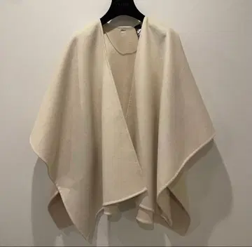 [ 미사용 새상품 ] ZARA 자라 더블 페이스 케이프 코트 에크루