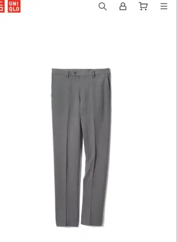 UNIQLO 히트텍 스마트 팬츠 다크 그레이 85 하자품