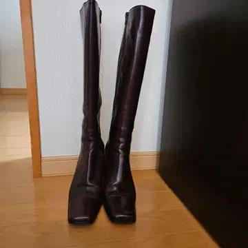 다크 브라운 롱 부츠 SIMON BAY