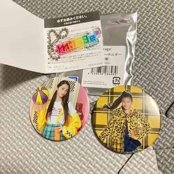 girls2 야마구치 키라 이시이 란 미아이 캔뱃지 미라쥬2 키링