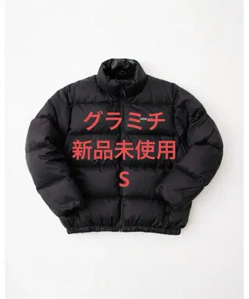 미사용 새상품 그라미치 남성용 다운 자켓 블랙 S 사이즈