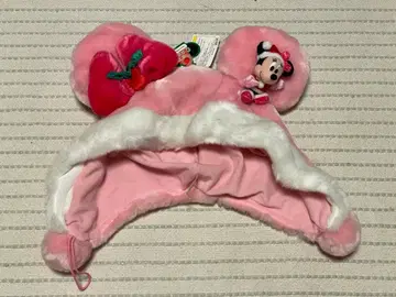 디즈니 미니 팬캡 핑크 크리스마스