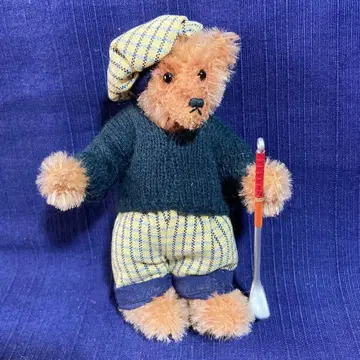 골프 베어 봉제 인형 마스코트