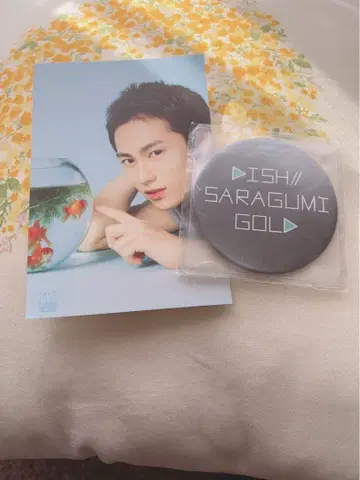 DISH// 캔 배지 엽서