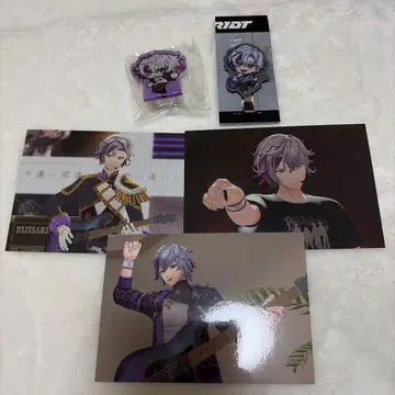 니지산지 2시라든가 후와 미나토 브로마이드 클립 마네키네코