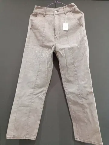 INGNI 베이지 데님 캐주얼 팬츠