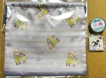 하토야 타마 고양이와 스피카 복조리 마스킹 테이프 캔뱃지