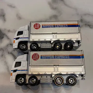NIPPON EXPRESS 토미카 2대 세트 실버