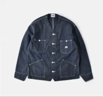 Lee 커버올 라이트 웨이트 크림슨 데님 자켓