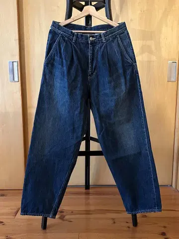 Graphpaper | 투턱 테이퍼드 팬츠