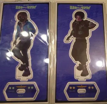 밀키 서브웨이 만화전 아크릴 스탠드 카트 맥스 2세트