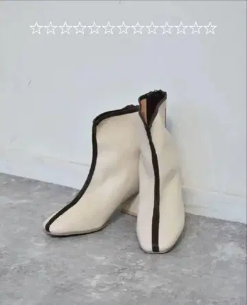 RETRO GIRL 파이핑 부츠