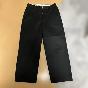 UNIVERSAL PRODUCTS 블랙 와이드 팬츠 사이즈 1