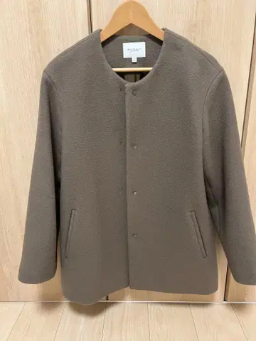 BEAUTY&YOUTH 노카라 자켓 L 브라운