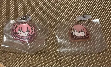 프로세카 하나사토 미노리 모모이 아이리 마크 참 가챠가챠 캡슐 트레이